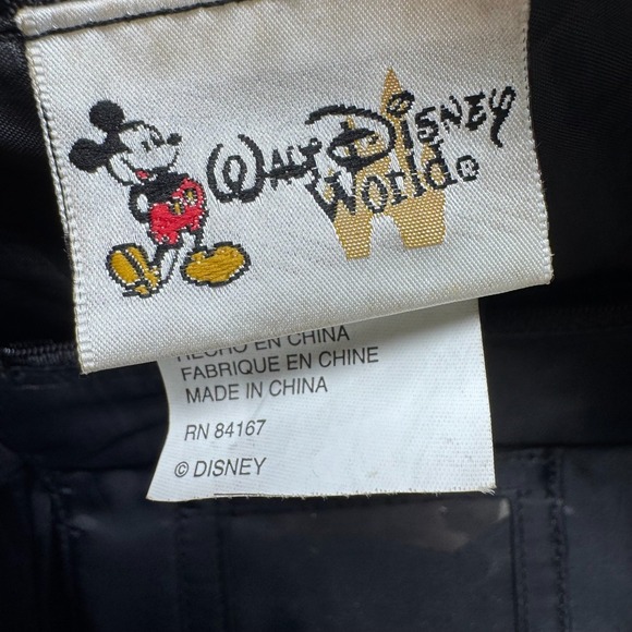 2000s Walt Disney World Where Magic Lives 15" Drawstring Backpack Y2K Mickey - Picture 8 of 10